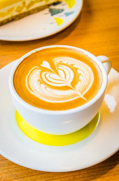 Latte art caffè — Foto Stock