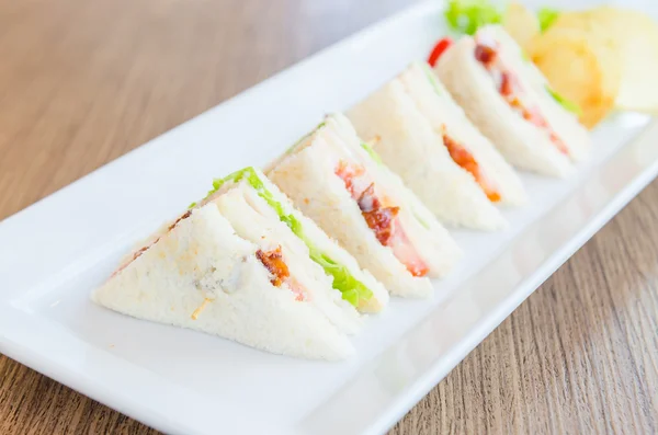 Клубные бутерброды — стоковое фото