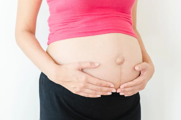 Woman pregnant — Stock Photo, Image