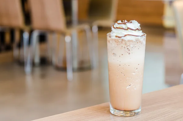 Mocha kaffe frappe — Stockfoto