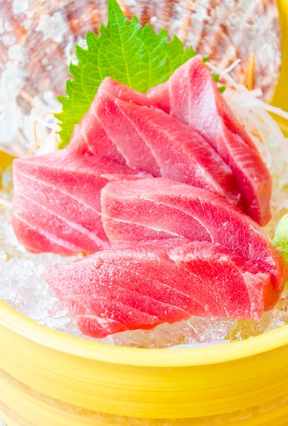 Ton balıklı sashimi — Stok fotoğraf