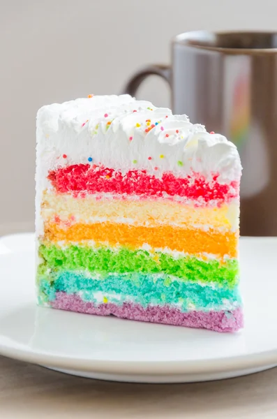 Rainbow cakes — Stock Photo, Image