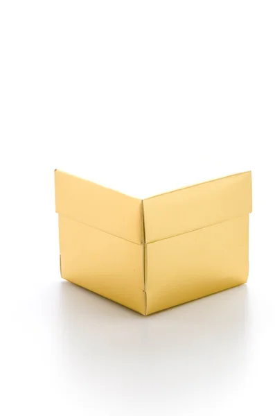 Gold box — Stockfoto