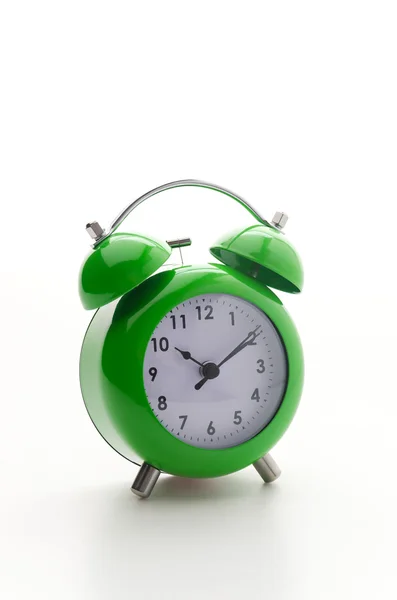 Grüne Uhr — Stockfoto