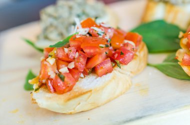 bruschetta.