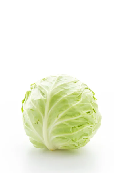 Cabbage isolated on white — Stock Photo, Image