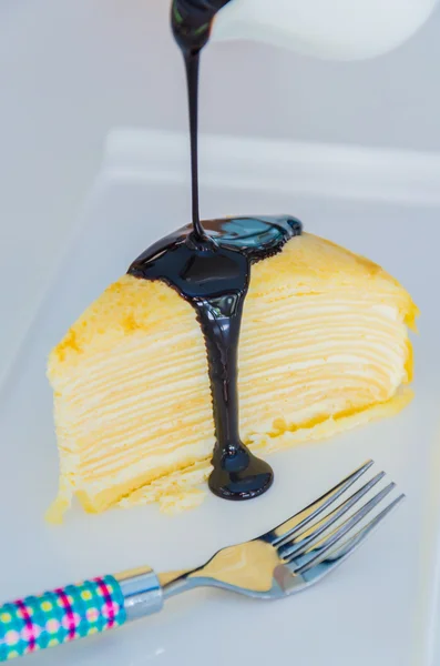 Crepe cake — Stock Photo, Image