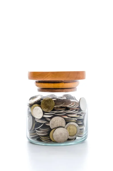 Dinheiro de jarra — Fotografia de Stock