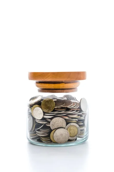 Money of jar — Stock Photo, Image