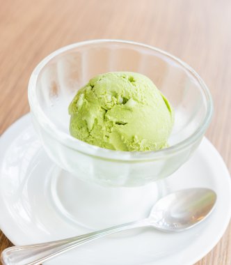 yeşil çay dondurma