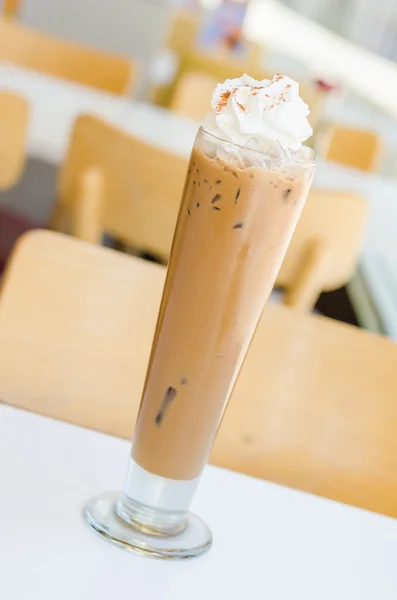 Iced mocha coffee — Stock Photo, Image