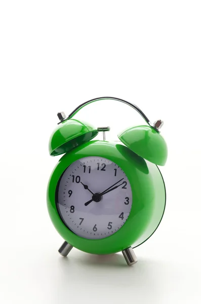 Grüne Uhr — Stockfoto