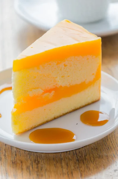オレンジ ケーキ — ストック写真