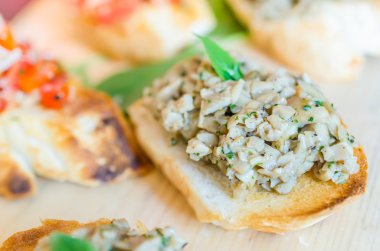 bruschetta.