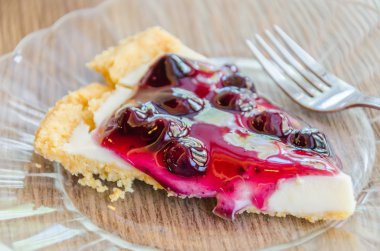 peynirli kek, krepteki