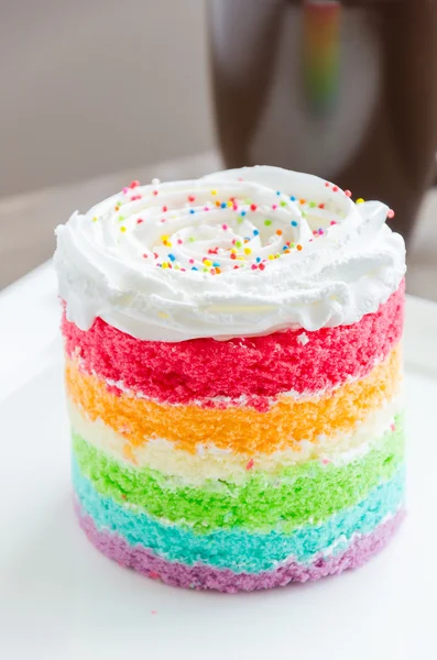 Rainbow cakes — Stock Photo, Image