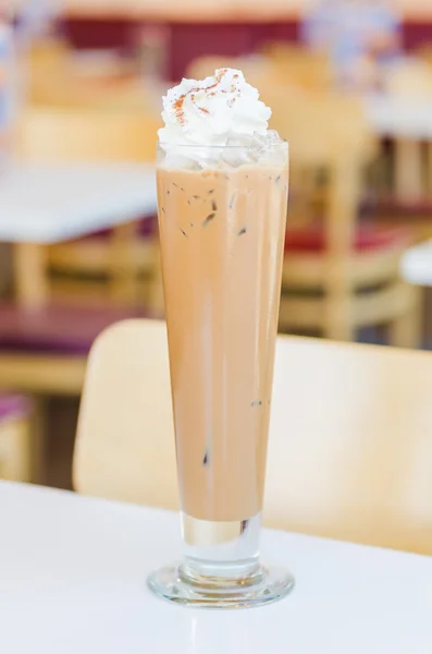 Iced mocha coffee — Stock Photo, Image