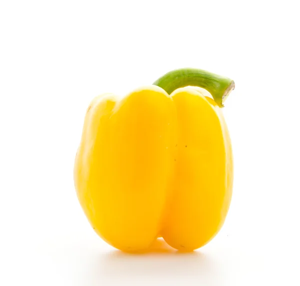 Yellow pepper isolated on white — Stock Photo, Image