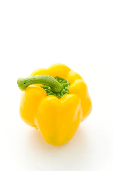 Yellow pepper isolated on white — Stock Photo, Image