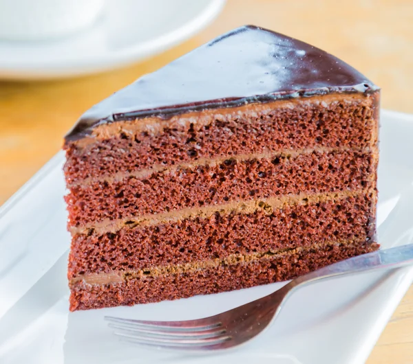 Gâteau au chocolat — Photo