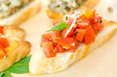 bruschetta.