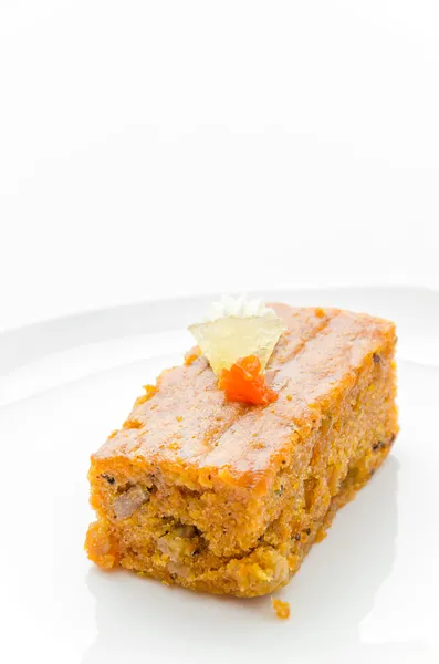 Pastel de zanahoria — Foto de Stock