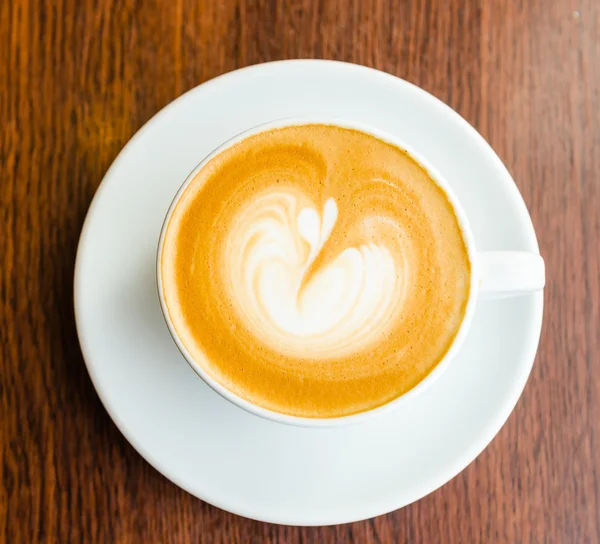 Latte koffie — Stockfoto