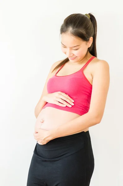 Mujer embarazada — Foto de Stock