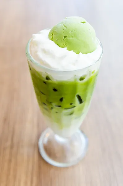 Iced Yeşil çay — Stok fotoğraf