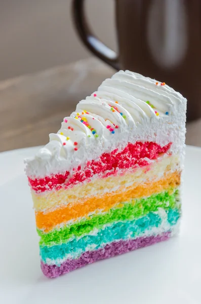 Rainbow cakes — Stock Photo, Image