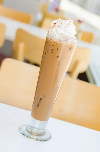Iced mokka koffie — Stockfoto