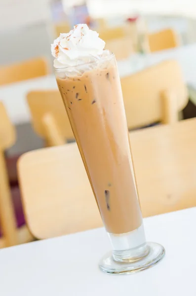 Iced mocha coffee — Stock Photo, Image