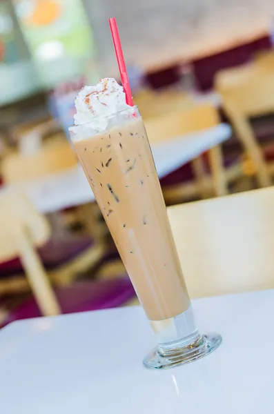 Iced mocha kaffe — Stockfoto