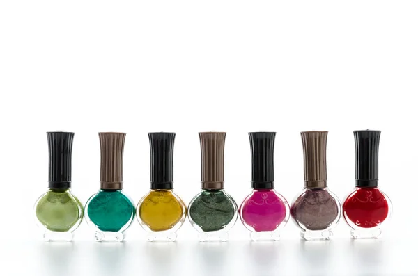 Nail polish isolated on white — Stock Photo, Image