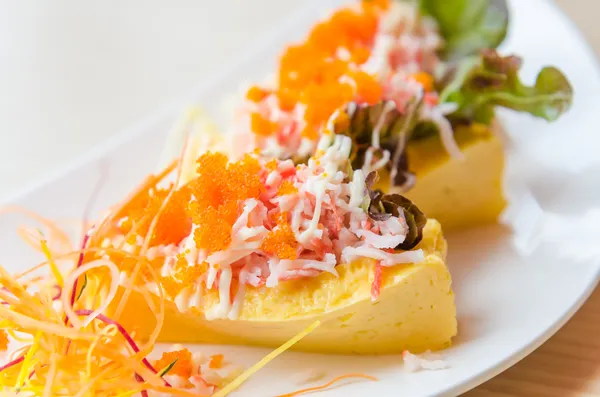 Japonská omeleta — Stock fotografie