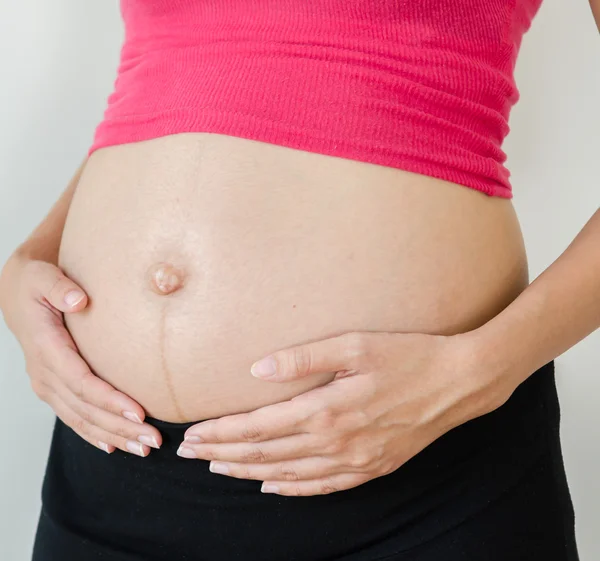 Woman pregnant — Stock Photo, Image