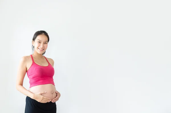 Woman pregnant — Stock Photo, Image