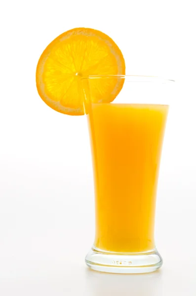 Orange juice glass — Stock Photo, Image