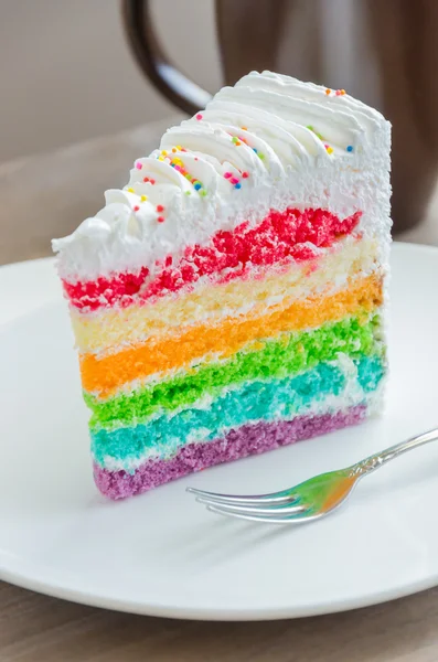 Rainbow cakes — Stock Photo, Image
