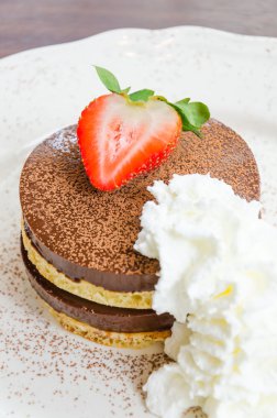 Çikolatalı puding gözleme