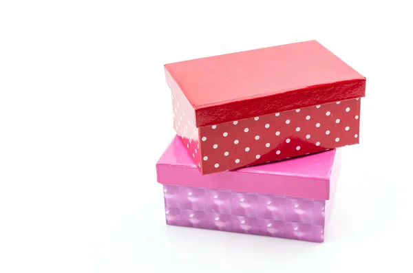 Red gift box — Stock Photo, Image