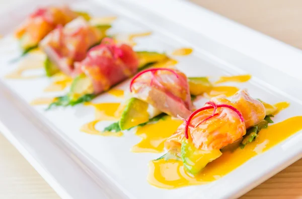 Abacate Sashimi — Fotografia de Stock