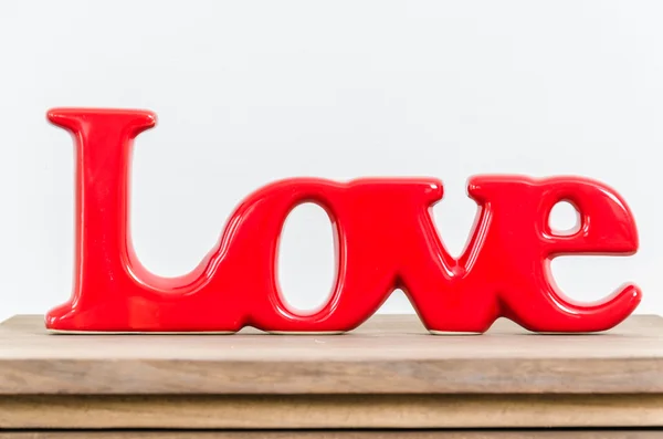 Amor na mesa — Fotografia de Stock