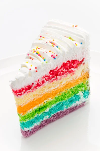 Tęcza ciasta — Zdjęcie stockowe