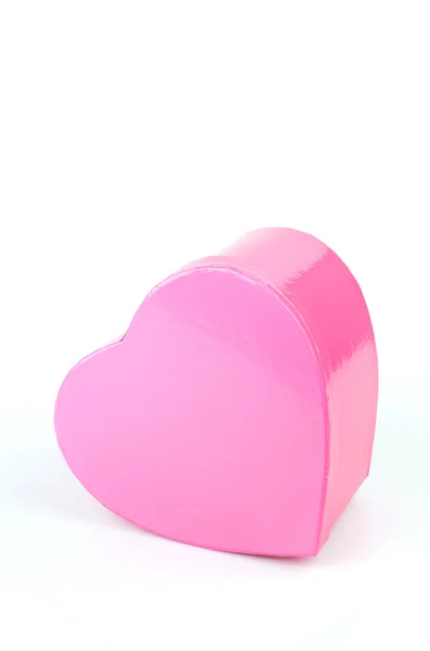 Pink heart box — Stock Photo, Image