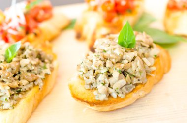 bruschetta.