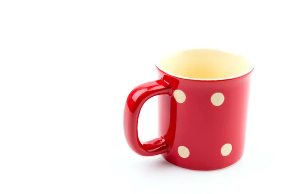 Red mug — Stock Photo, Image