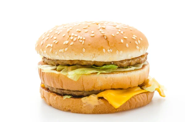 Großer Hamburger — Stockfoto