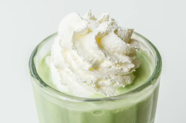 Frappe de chá verde — Fotografia de Stock