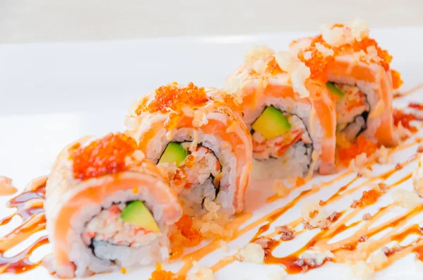 Sushi-Rollen — Stockfoto